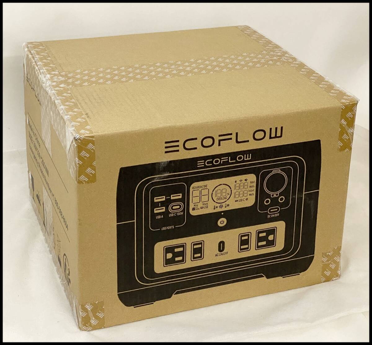 未開封 エコフロー EcoFlow RIVER2 Max ZMR-610-B-JP 512Wh ポータブル電源 領収書可 (6)の画像1
