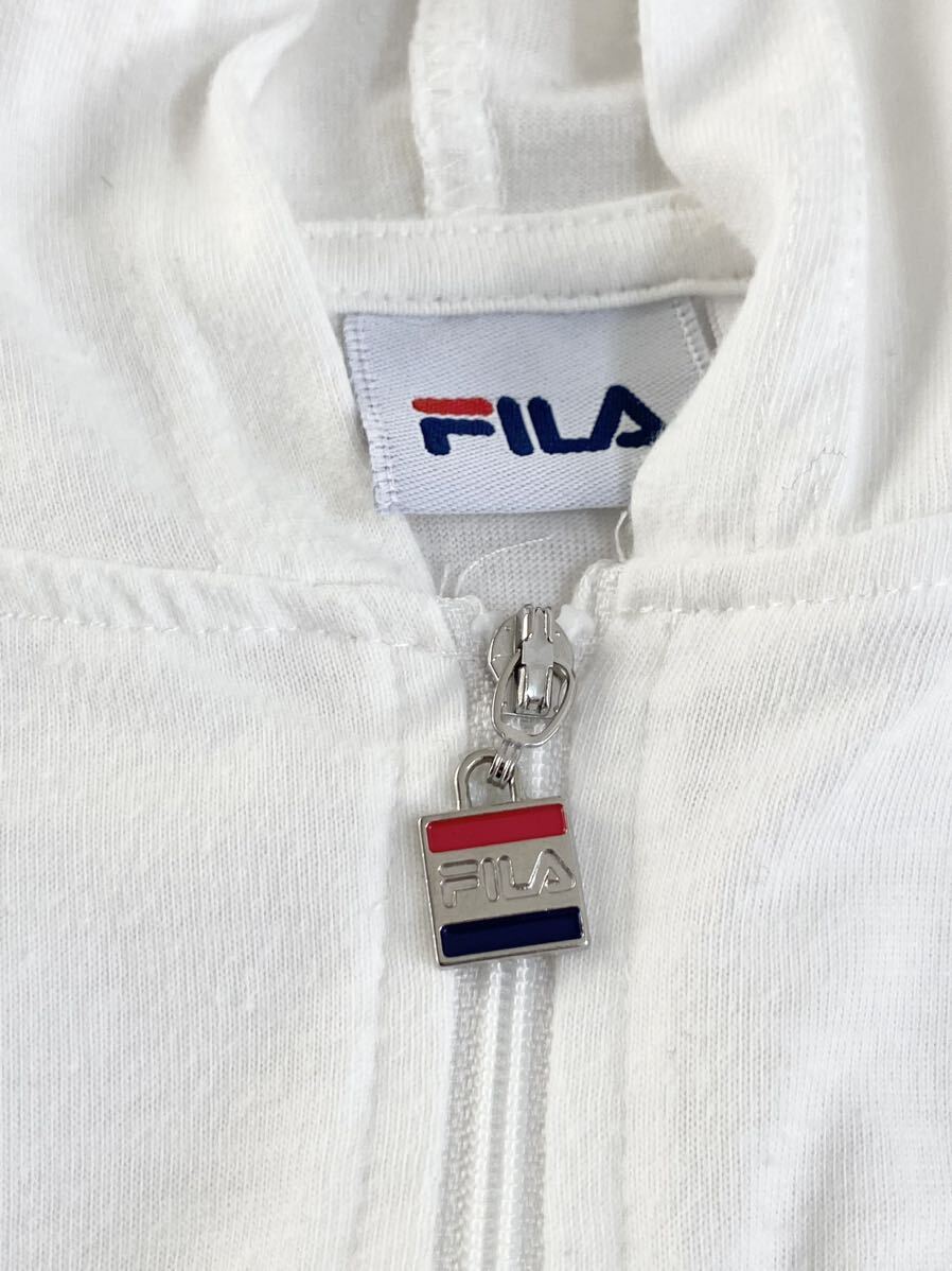 140cmサイズ FILA パーカー ジャケット 数回着用 フィラ 着丈47 身幅50_画像4