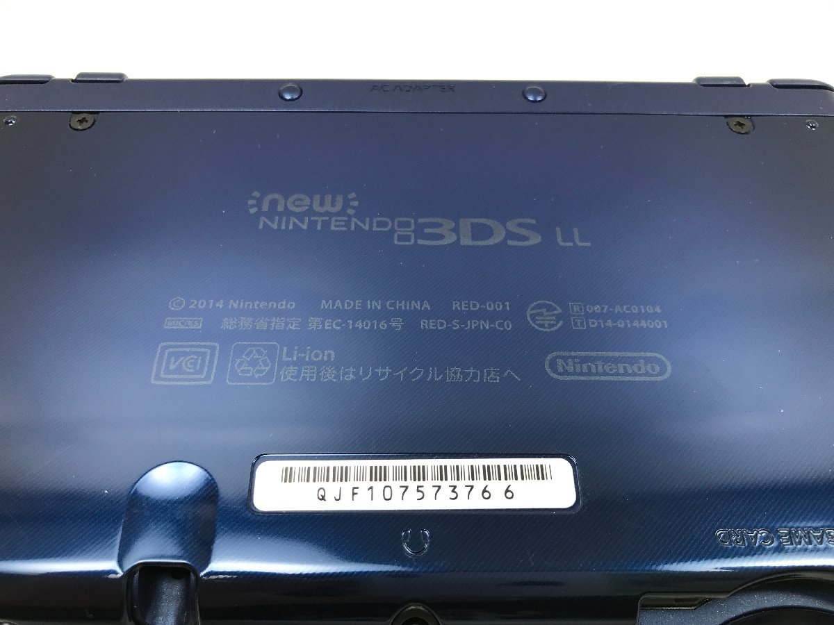任天堂 Nintendo Newニンテンドー3DS LL 携帯ゲーム機 4.88型大画面 オンライン対応 3Dブレ防止機能 テレビゲーム RED-001 Y03052N_画像8