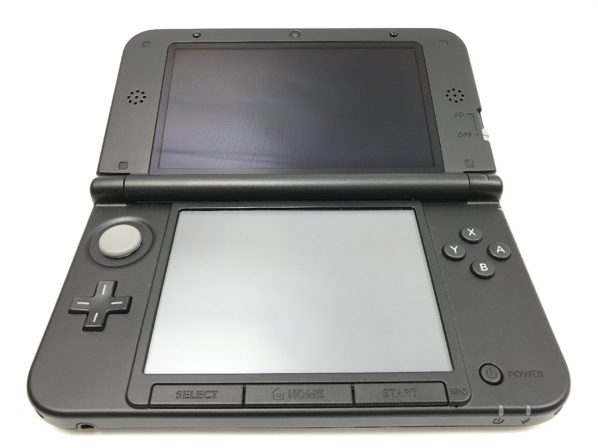 任天堂 Nintendo ニンテンドー3DS LL 携帯ゲーム機 4.88型大画面 オンライン対応 シルバー×ブラック SPR-001 Y03053N_画像6