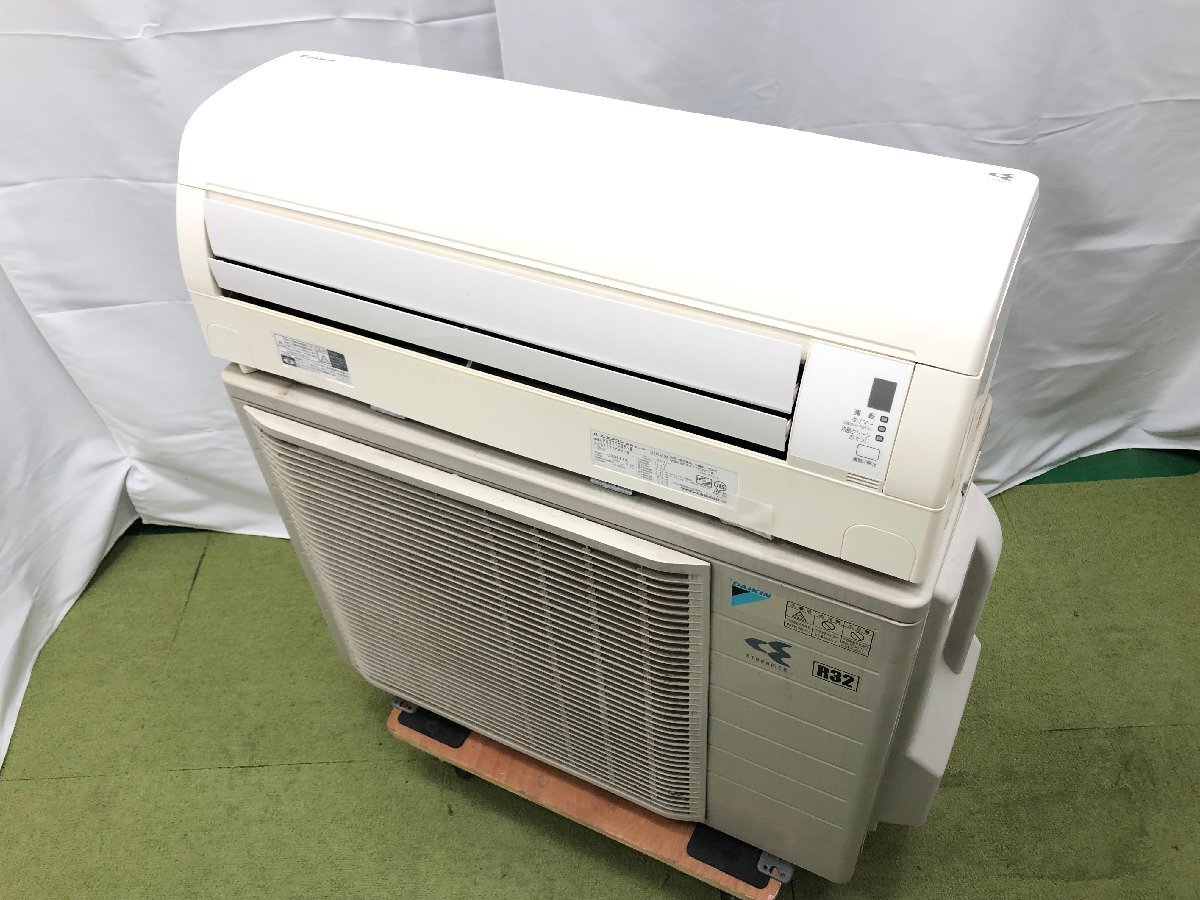 ダイキン DAIKIN エアコン おもに20畳用 16～26畳 6.3kW 200V フィルター自動お掃除 S63TTCXP-W(F63TTCXP-W + R63TCXP) 2016年製 d03030N_画像1