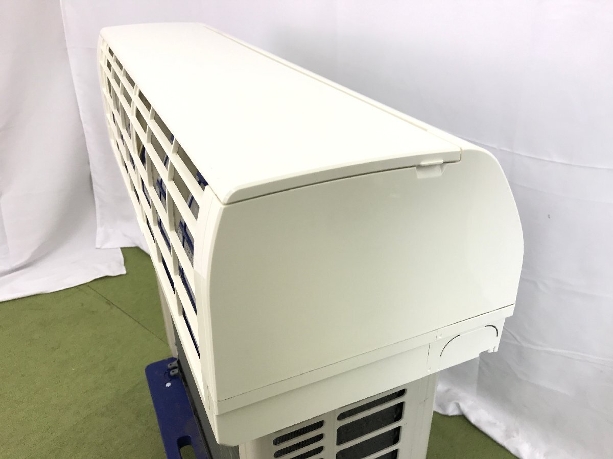 三菱電機 MITSUBISHI 霧ヶ峰 エアコン おもに10畳用 8畳～12畳 2.8kW フロアアイ 内部乾燥 暖房 MSZ-GE2818-W 2018年製 TD03002N_画像4