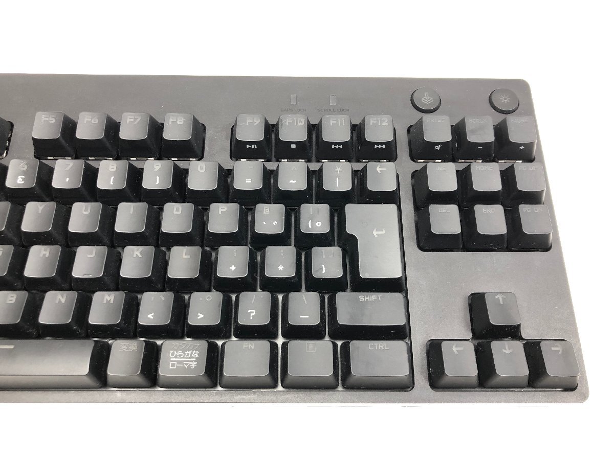 ロジクール Logicool PRO Gaming Keyboard ゲーミングキーボード テンキーレス 日本語配列 バックライト YU0039 Y03101N_画像6