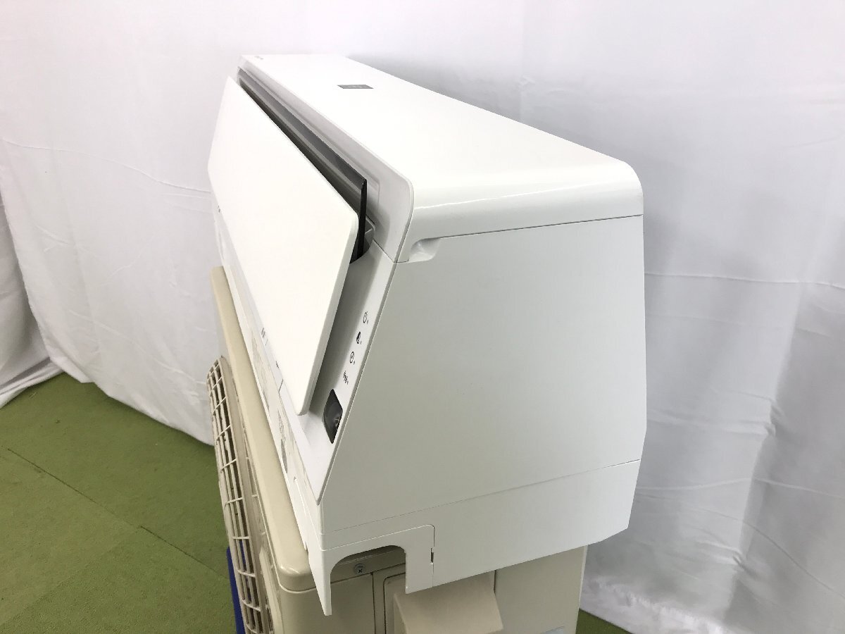 シャープ SHARP L-Hシリーズ ルームエアコン AY-L22H-W おもに6畳用 2.2 kW プラズマクラスター フィルター自動洗浄 暖房 20年製 TD03049S_画像2