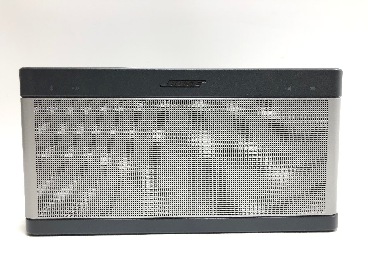 Bose ボーズ SoundLink Bluetooth speaker III ポータブルワイヤレススピーカー A2DPプロファイル対応 オーディオ ジャンク Y03191N_画像8