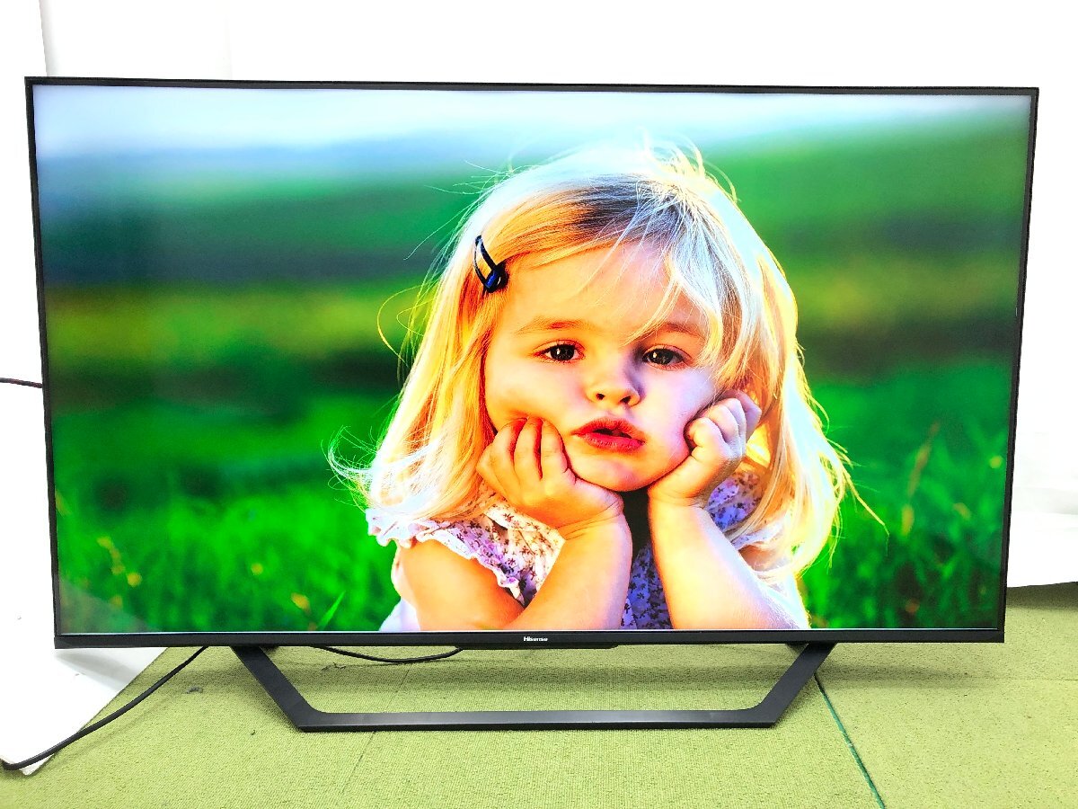 Hisense ハイセンス 4K液晶テレビ 液晶TV 50型 外付けHDD対応 VODサービス スマートスピーカー連携 50U7F 2020年製 d03147MA_画像1