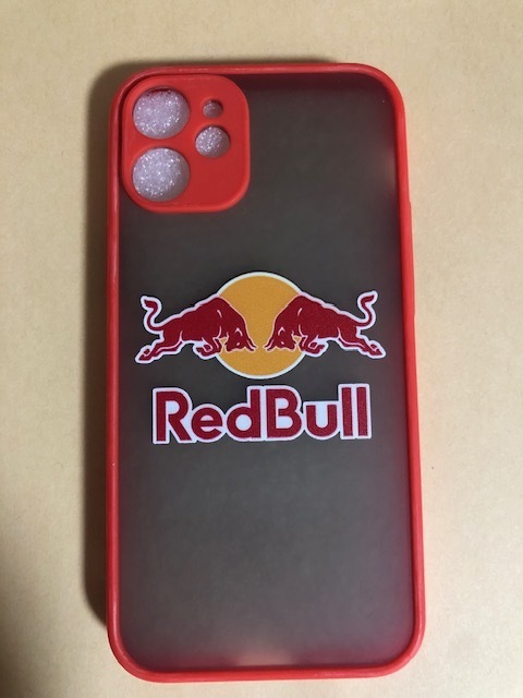 誰も持ってない？　送料無料！RED　BULL　レッドブルロゴ　iphone12MINI用　スマホケース_画像1