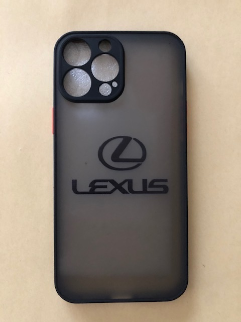 送料無料！LEXUS　レクサスロゴ　iphone13promax用　スマホケース　LC500　LS500　LX570　RX350　UX200　ES300　IS500　RCF　LFA　NX200_画像1