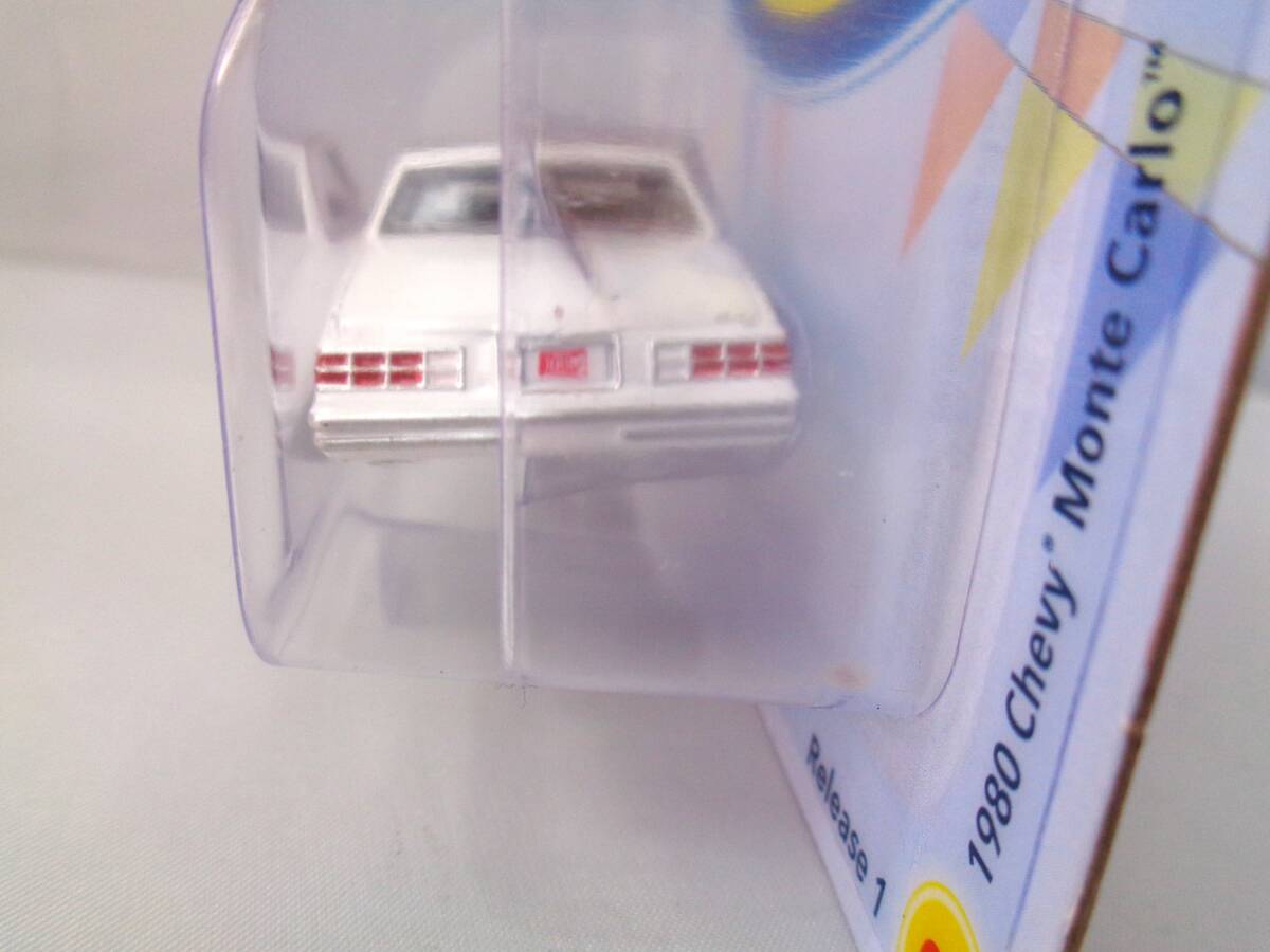 JOHNNY LIGHTNING　ジョニーライトニング　1/64　1980 Chevy Monte Carlo　White/Dark Claret Poly　シェビー モンテカルロ　ホワイト　③_画像7