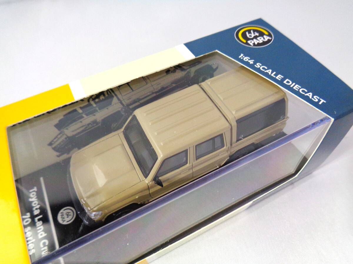 PARA64　1/64　2014 Toyota Land Cruiser LC79 Sandy Taupe　RHD　PA-65681　トヨタ ランドクルーザー　②_画像4