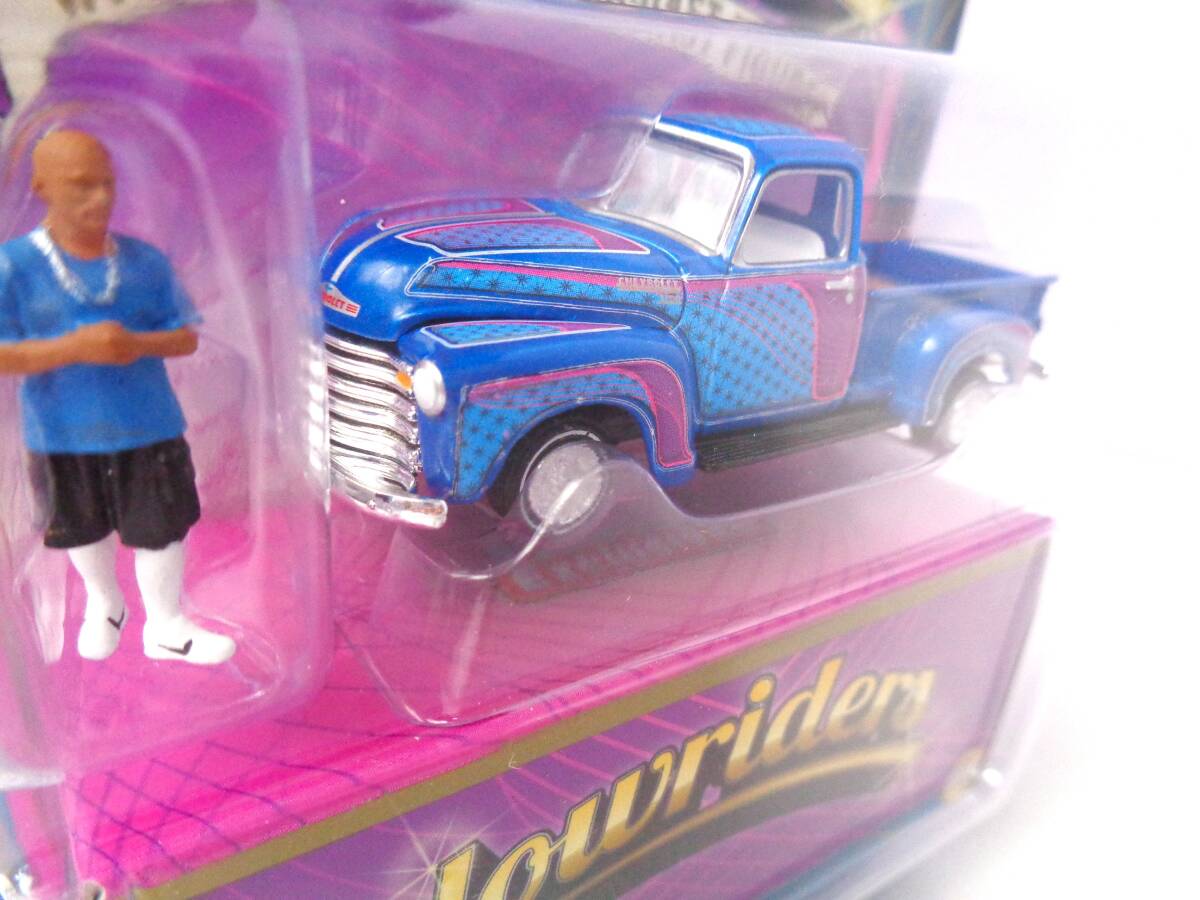 JOHNNY LIGHTNING ジョニーライトニング 1/64 1950 Chevy 3100 Pickup シェビー ピックアップ ローライダーの画像2