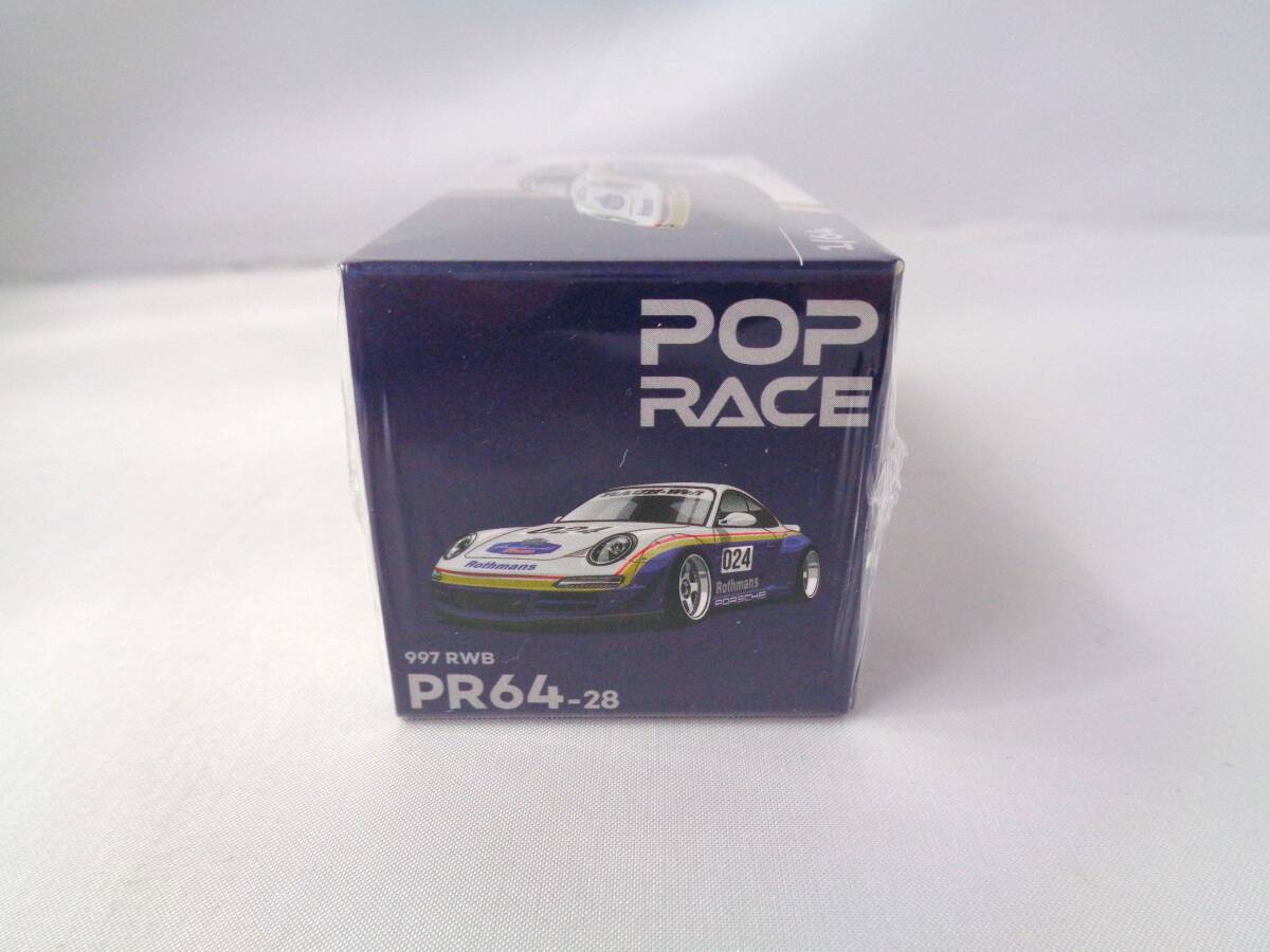 POP RACE　ポップレース　1/64　RWB 997　RED BLUE　PR64-28_画像5