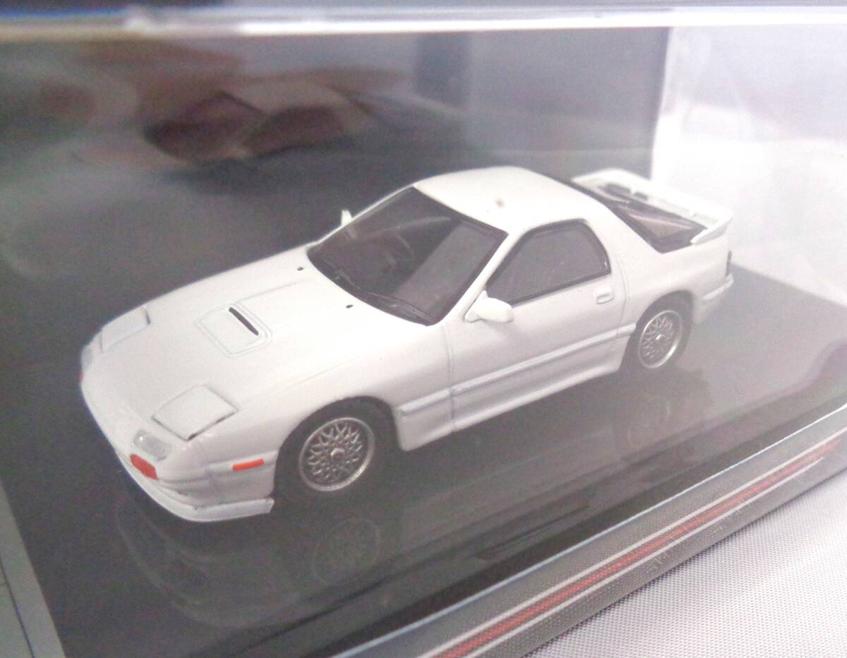 HOBBY JAPAN ホビージャパン 1/64 Mazda RX-7 FC3S Infini Crystal White HJ641043FW マツダ クリスタルホワイトの画像2