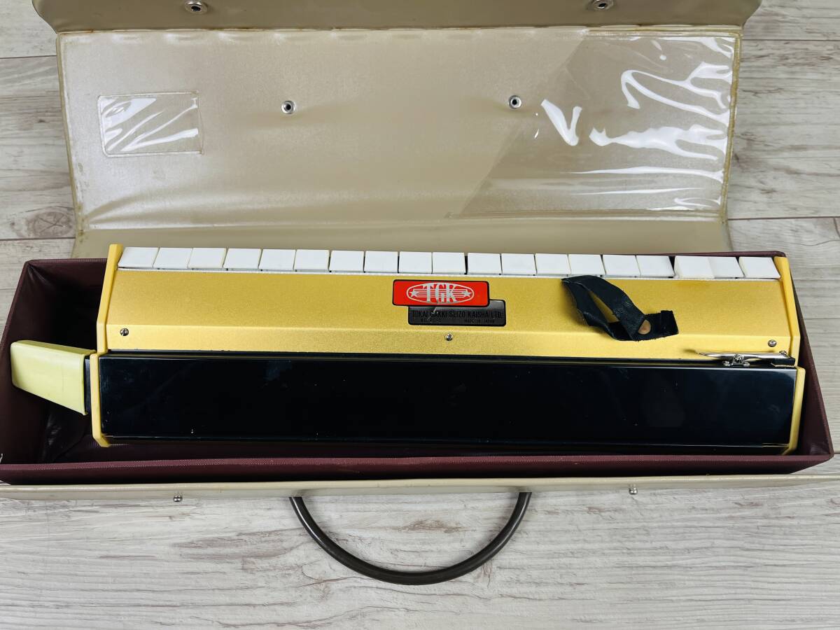 [No.3361] Piaa nika Showa Retro Pianica PC-1 Tokai Tokai музыкальные инструменты TOKAI GAKKI подлинная вещь античный Vintage коллекция фортепьяно 