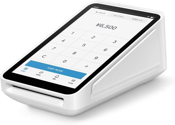 Square ターミナル + 感熱紙 1箱(20巻) プリンター内蔵 ポータブルPOS クレジット PayPay 電子マネー タッチ決済 A-SKU-0609_画像7