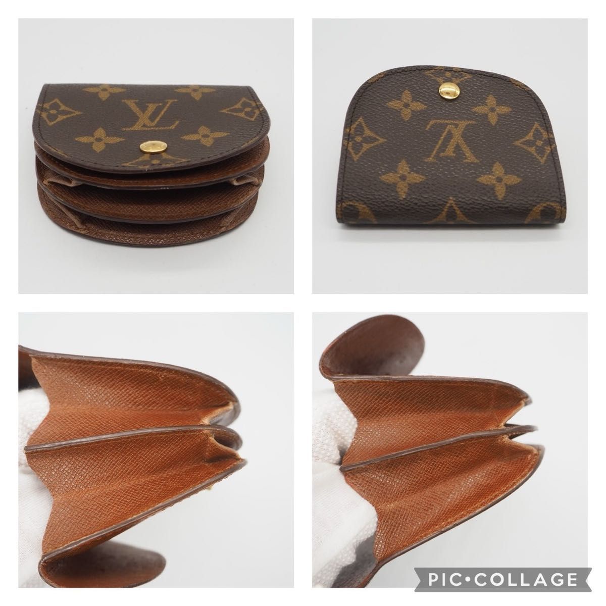 LOUIS VUITTON モノグラム コインケース グゼ ルイヴィトン 小銭 LOUIS VUITTON モノグラム コインケース グゼ ルイヴィトン 小銭