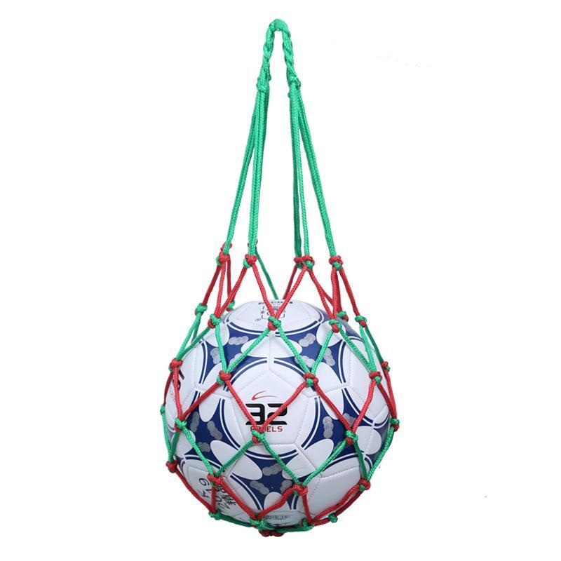 300円即決 ボールネット サッカー バレー バスケ 収納 持ち運び ボール入れ フットサル ツートン スポーツ 球 丈夫 バック ネットの画像9