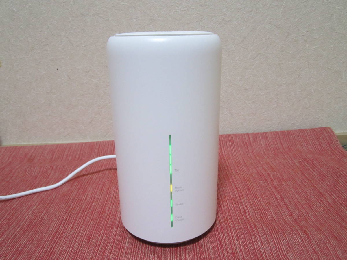 美品!! 動作良好!! 楽天 最強プラン設定済 au Speed Wi-Fi HOME L02 huawei HWS33MWU WiMAX ルーター SIMフリー docomo ソフトバンク _画像4