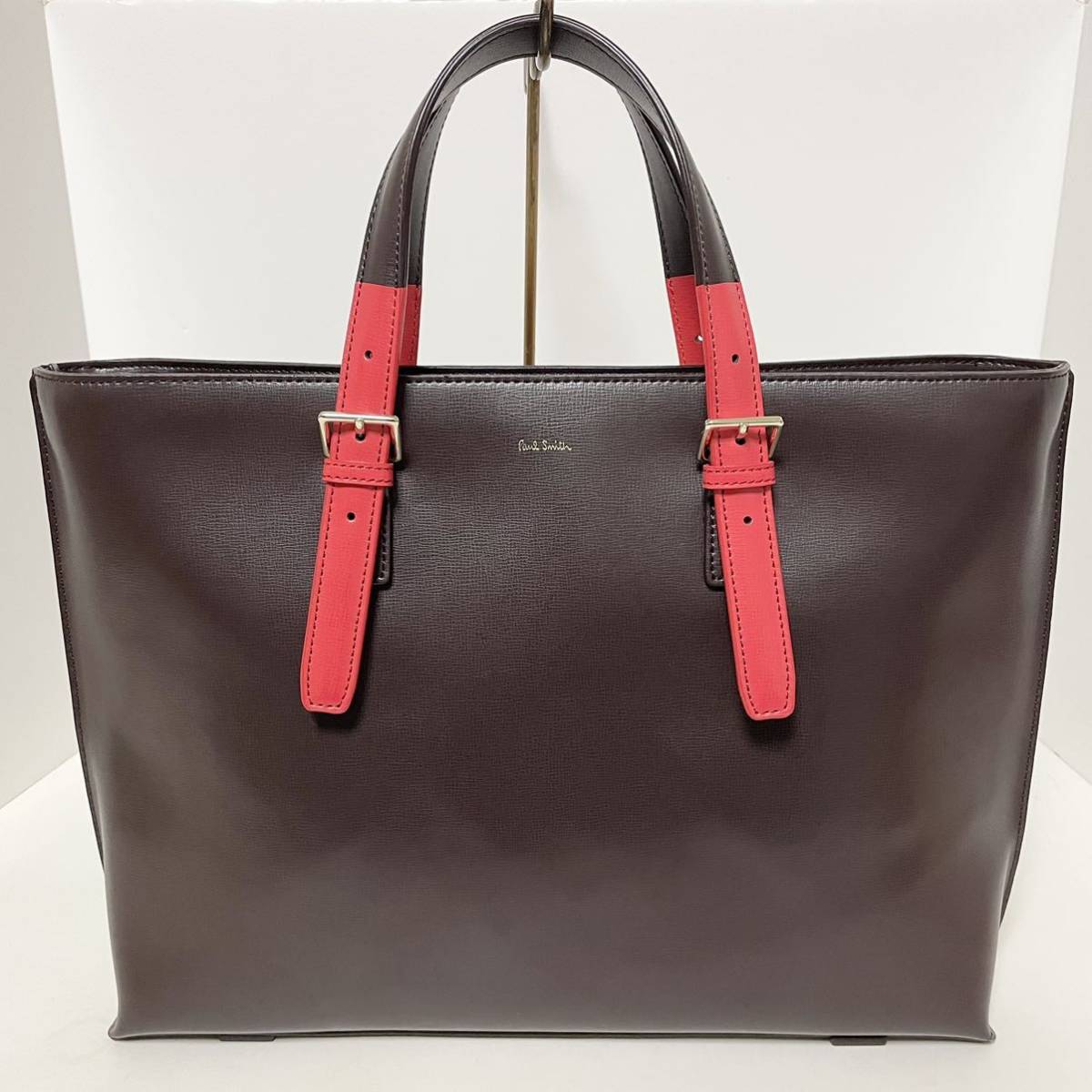 即決 Paul Smith ポール スミス カラードチップ レザー トート 即決 Paul Smith ポール スミス カラードチップ レザー トート