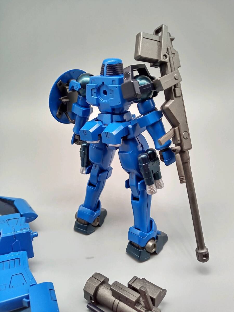 塗装完成品 1/144 HGAC　リーオー（飛行ユニット仕様） HG ユニオンフラッグ　(機動戦士 ガンプラ プラモデル　新機動戦記ガンダムW　)　　_画像4