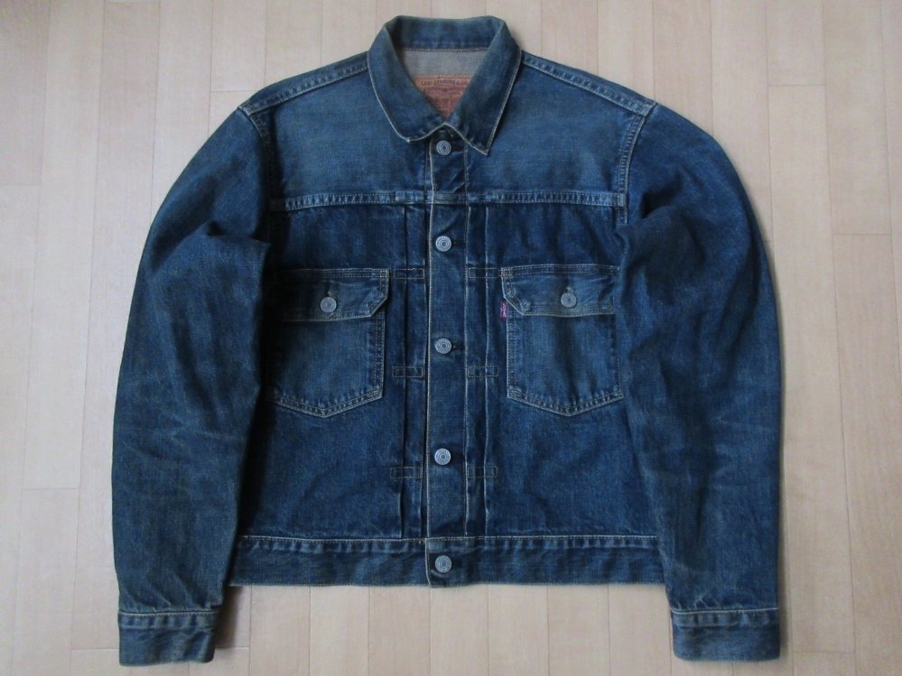 ヤフオク! - 90's 日本製 Levi's 71507-XX セカンド...