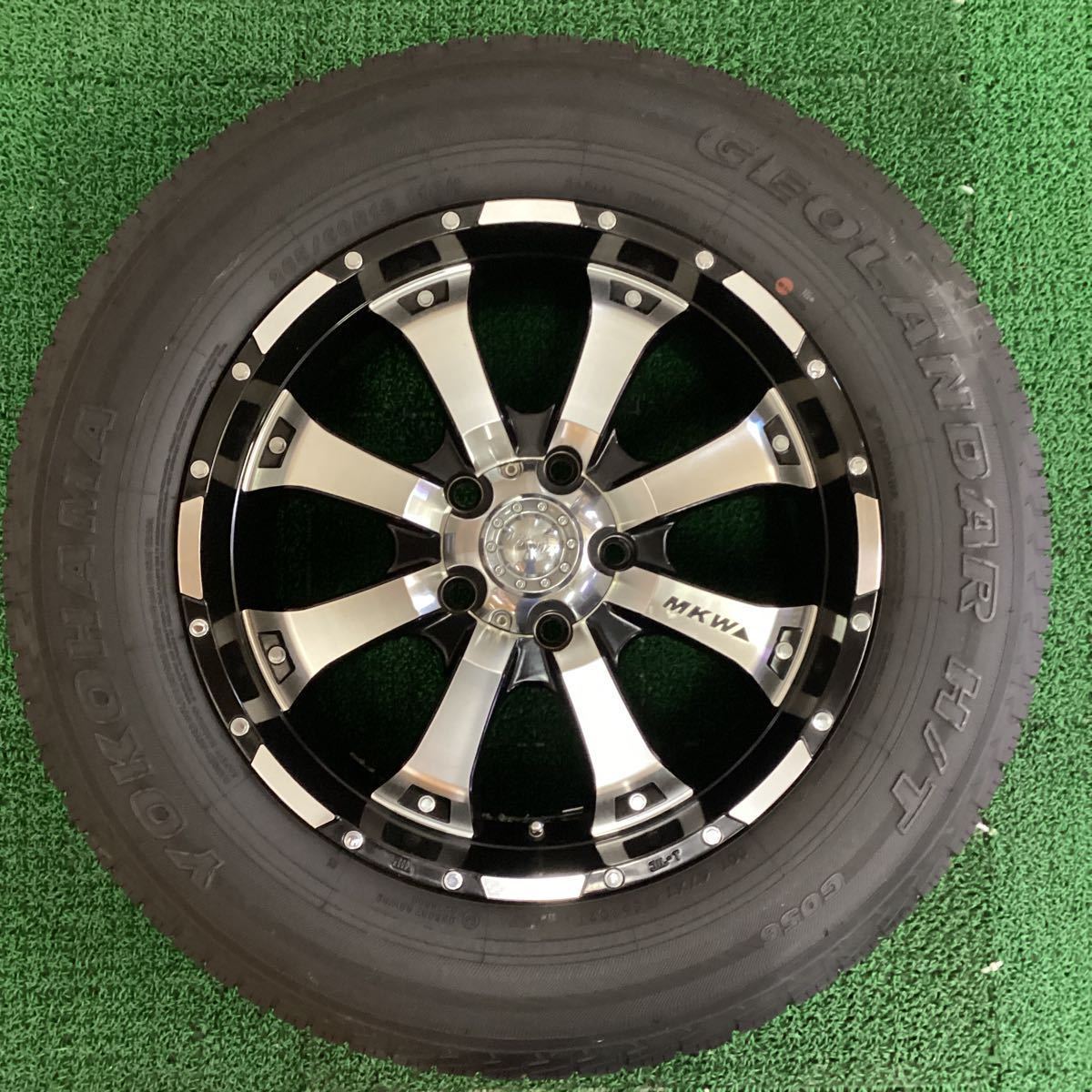 MKW MK-46 社外アルミSET 18×8.5J+53 127-5H 中古品4本【43】_画像3