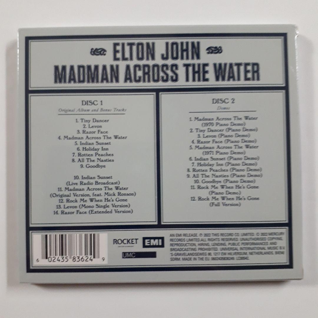 送料無料！ Elton John - Madman Across The Water 50th Anniversary Deluxe 2CD エルトン・ジョン_画像3