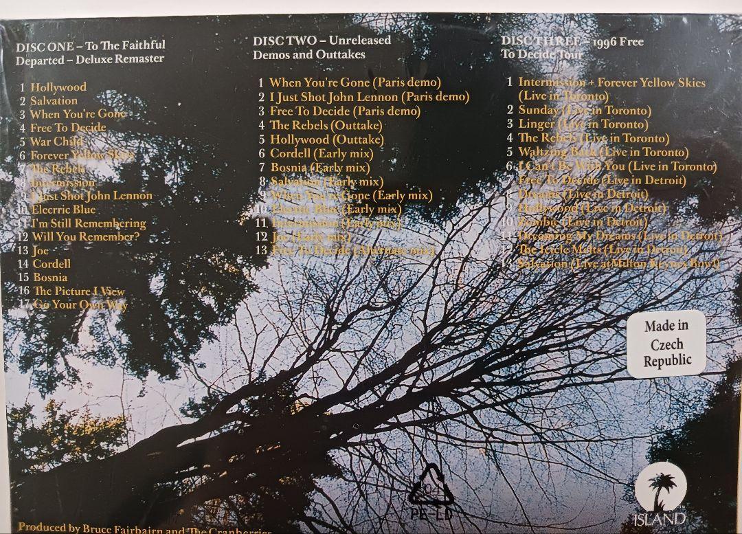 送料無料！ The Cranberries - To The Faithful Departed (Deluxe 3CD) クランベリーズ