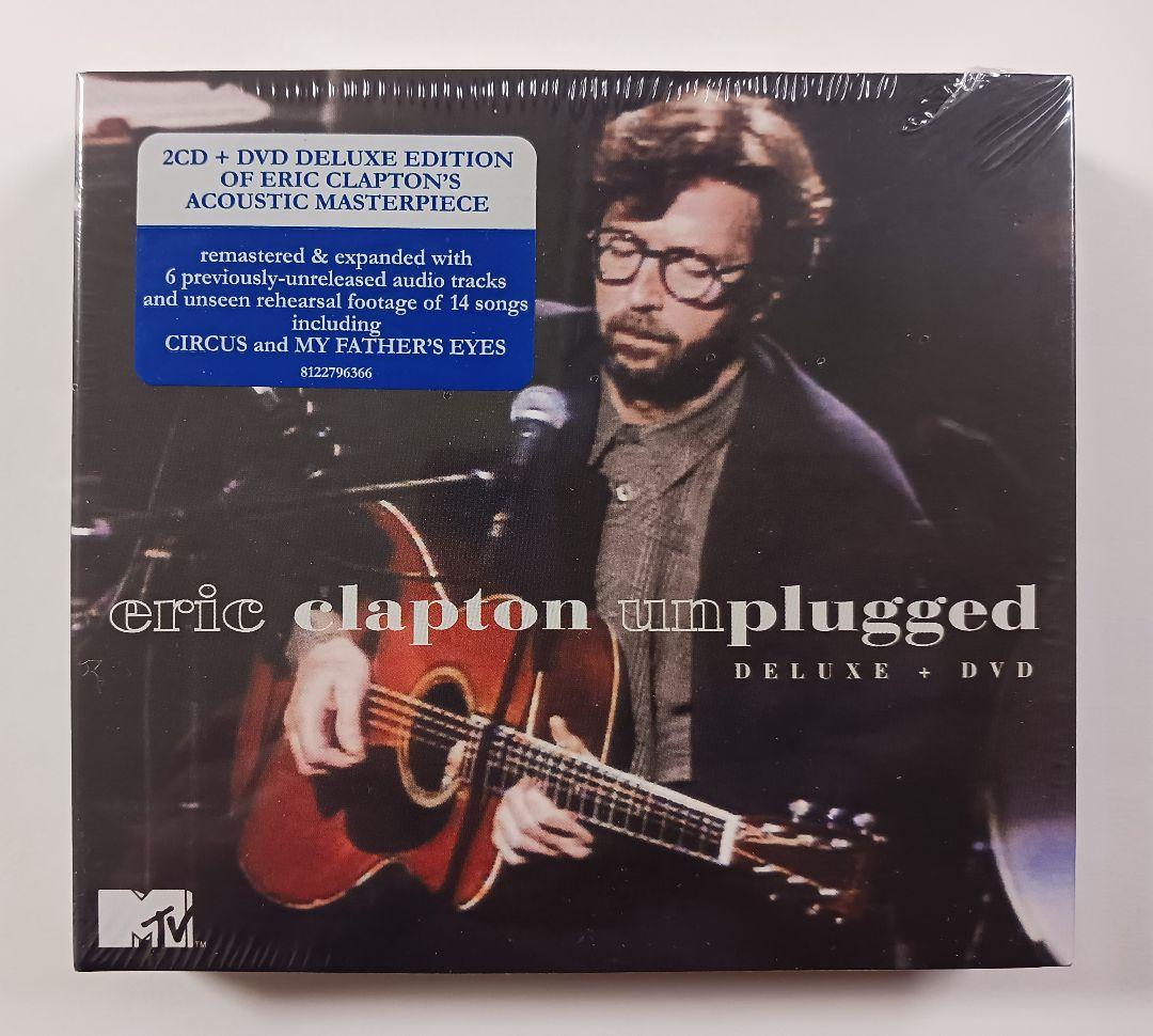 送料無料！ Eric Clapton - Unplugged Deluxe 2CD+DVD エリック・クラプトン