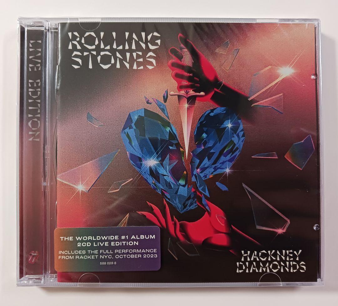  бесплатная доставка! Rolling Stones - Hackney Diamonds (Live Edition) 2CD The * low кольцо * Stone z