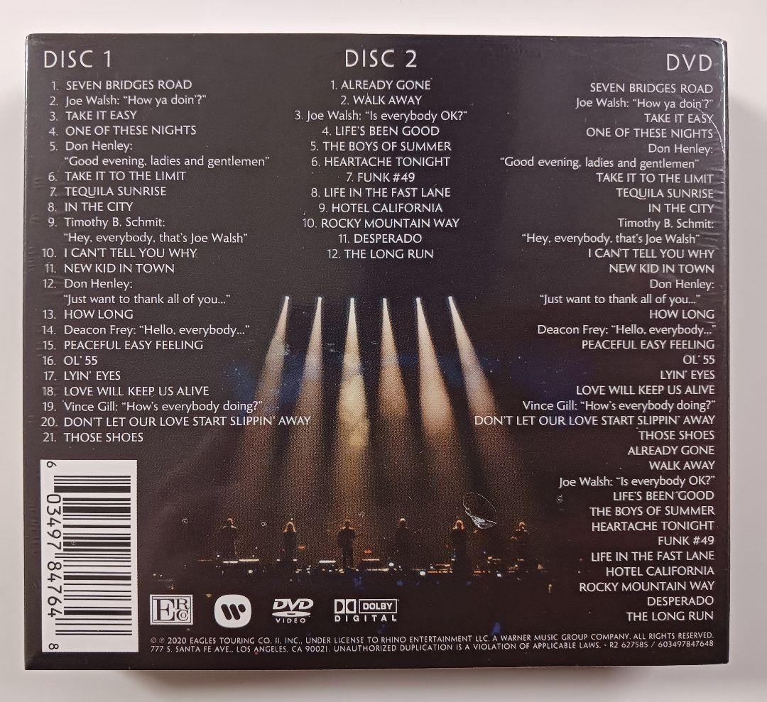 送料無料！ Eagles - Live From The Forum MMXVIII (Deluxe 2CD+DVD) イーグルスの画像2