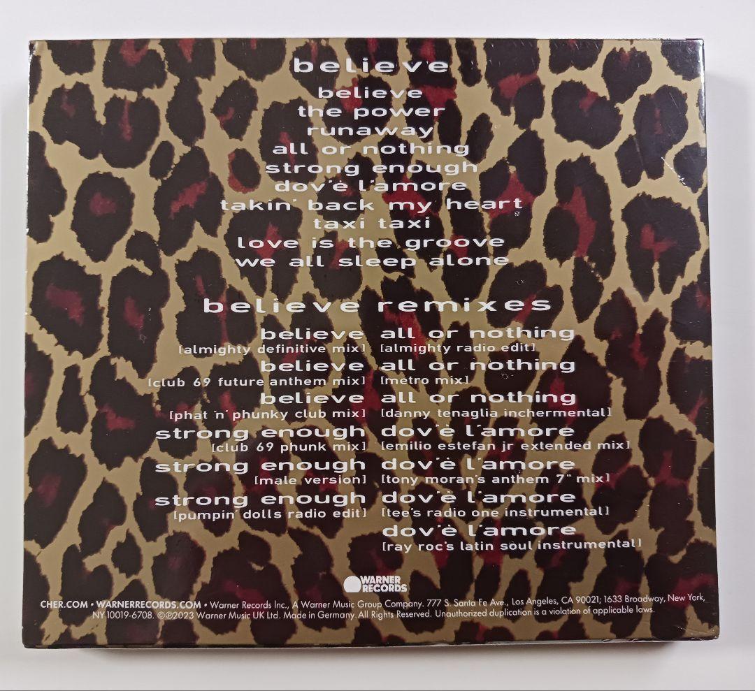 送料無料！ Cher - Believe (Deluxe 2CD) シェール 輸入盤CD 新品・未開封品_画像2
