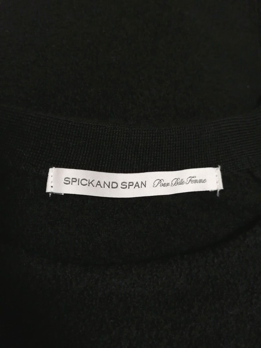 ★*｡Spick and Span*秋冬*黒*フレンチスリーブ*七分袖ワンピース*｡★