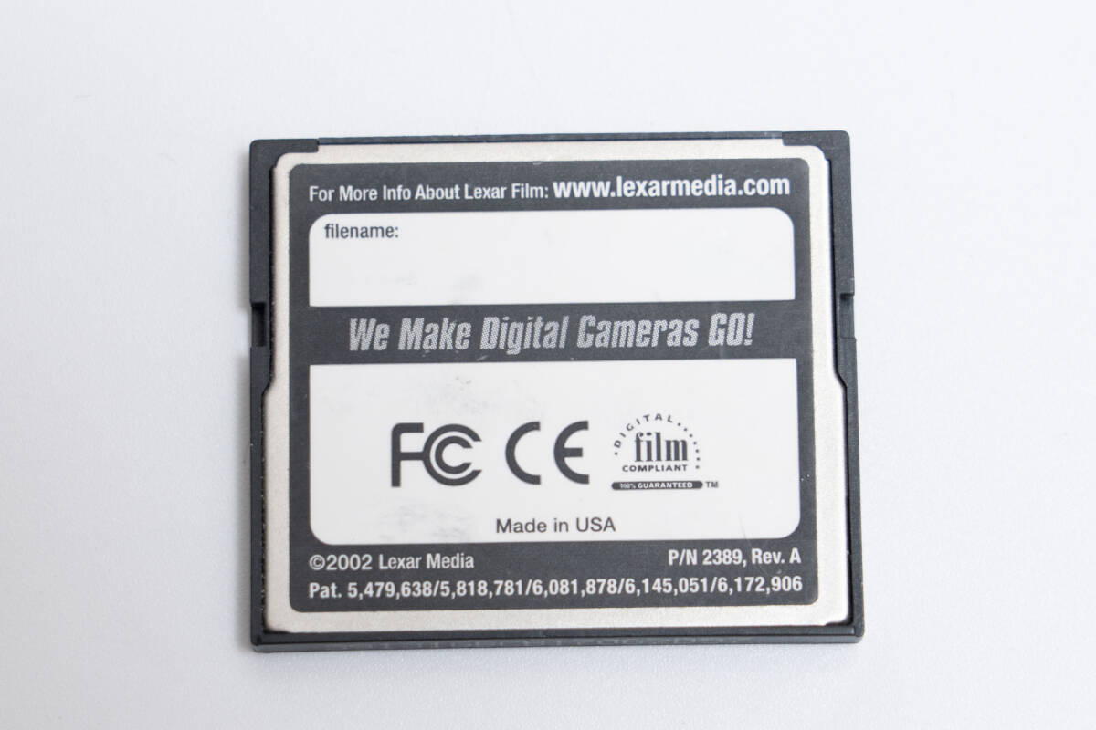 #81b Lexar レキサー Professional CF 8GB 80x コンパクトフラッシュ CFカード_画像2