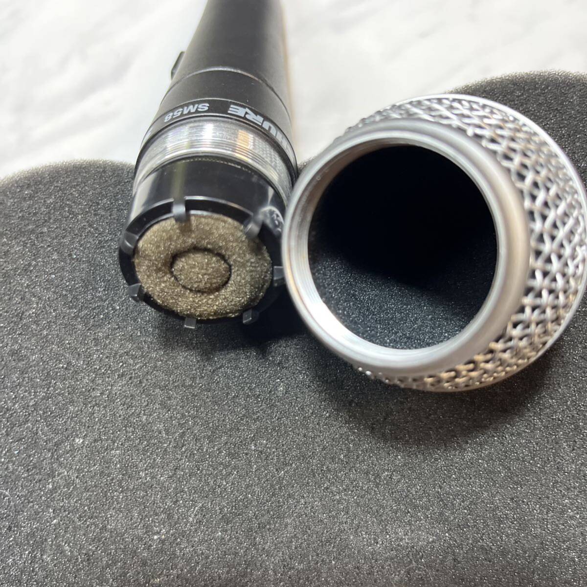 SHURE SM58S 美品　ケース・ホルダー・アタッチメント付き③_画像3