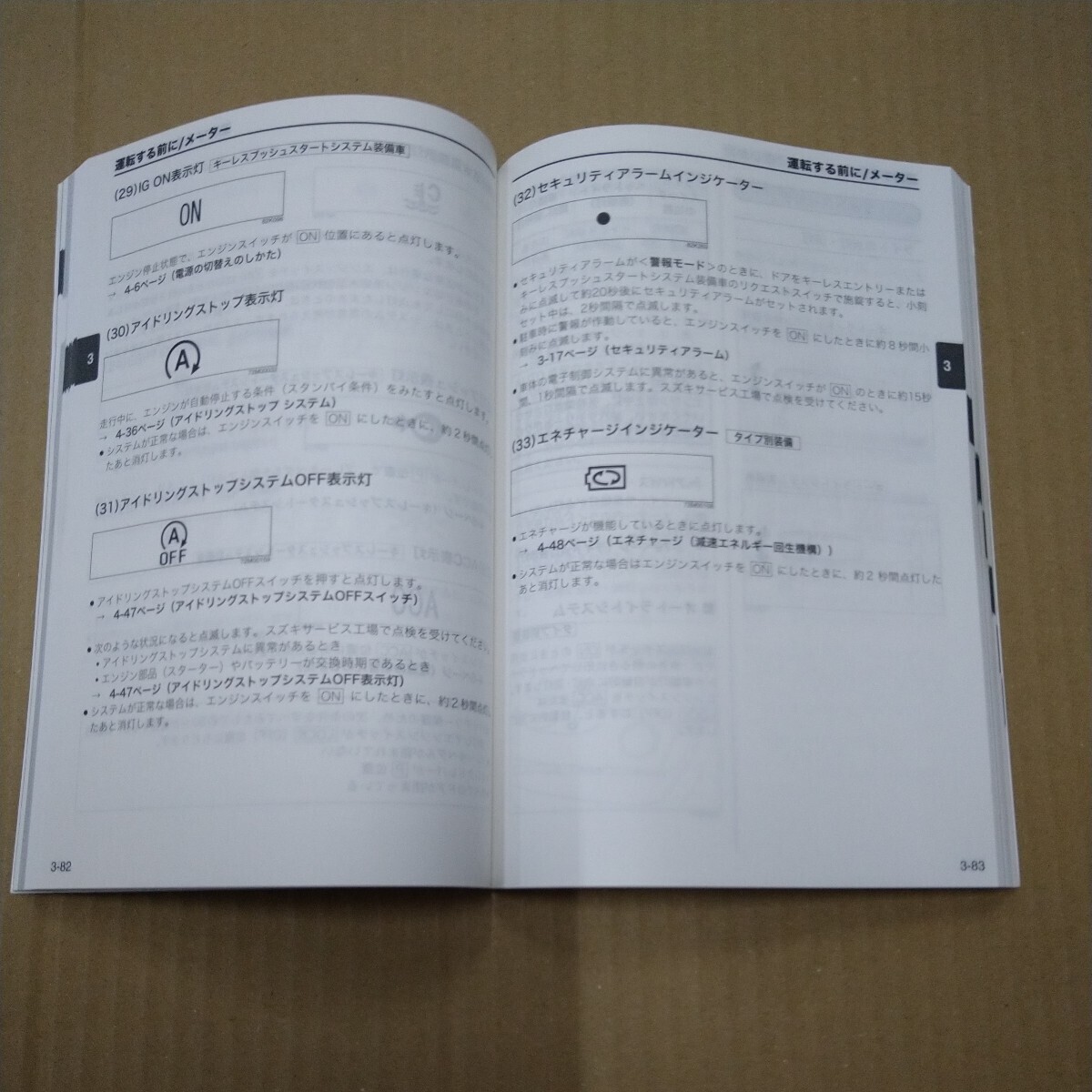 ◆スズキ ワゴンR MH34S 車両 取扱説明書 発行 2013年2月◆完全売り切り◆の画像5