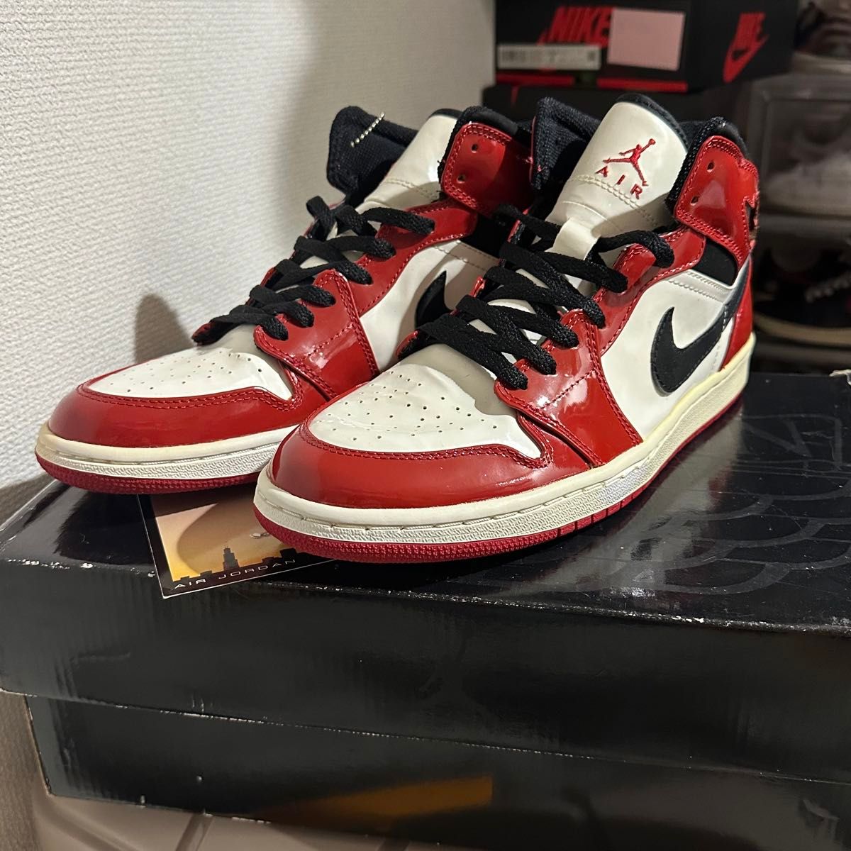 Jordan 1 Retro High "Chicago Bulls Patent" (2003)