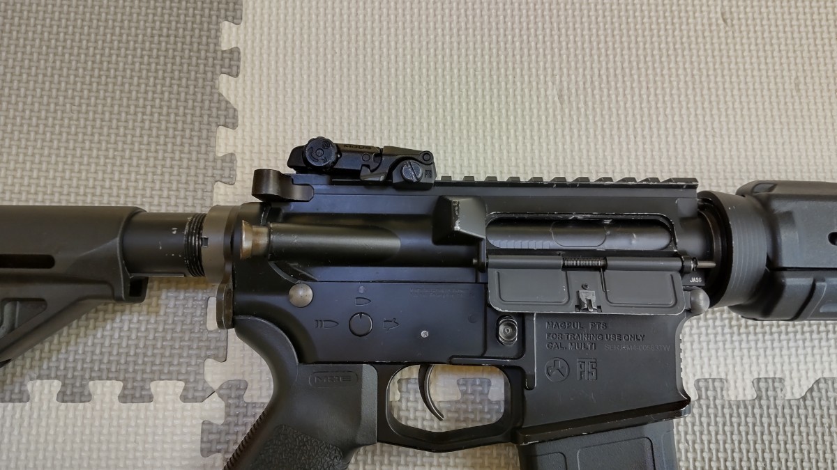 KSC M4 ERG 電動ガン リコイル FET 予備マガジン付 kwa PTS magpul　マグプル 次世代電動ガン_画像5