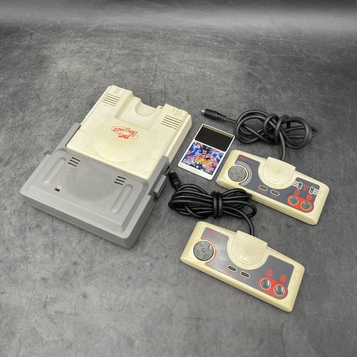 PC Engine TEN NO KOE 2 PCエンジン 本体 コントローラー レトロ ゲーム 凄ノ王伝説 動作未確認 【PI-TG001】の画像1