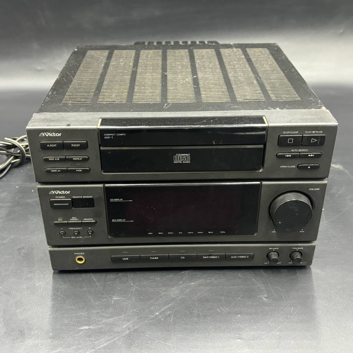 VICTOR/ビクター MX-1用 CDアンプ オーディオ機器 通電確認済み XL-MX1_画像3