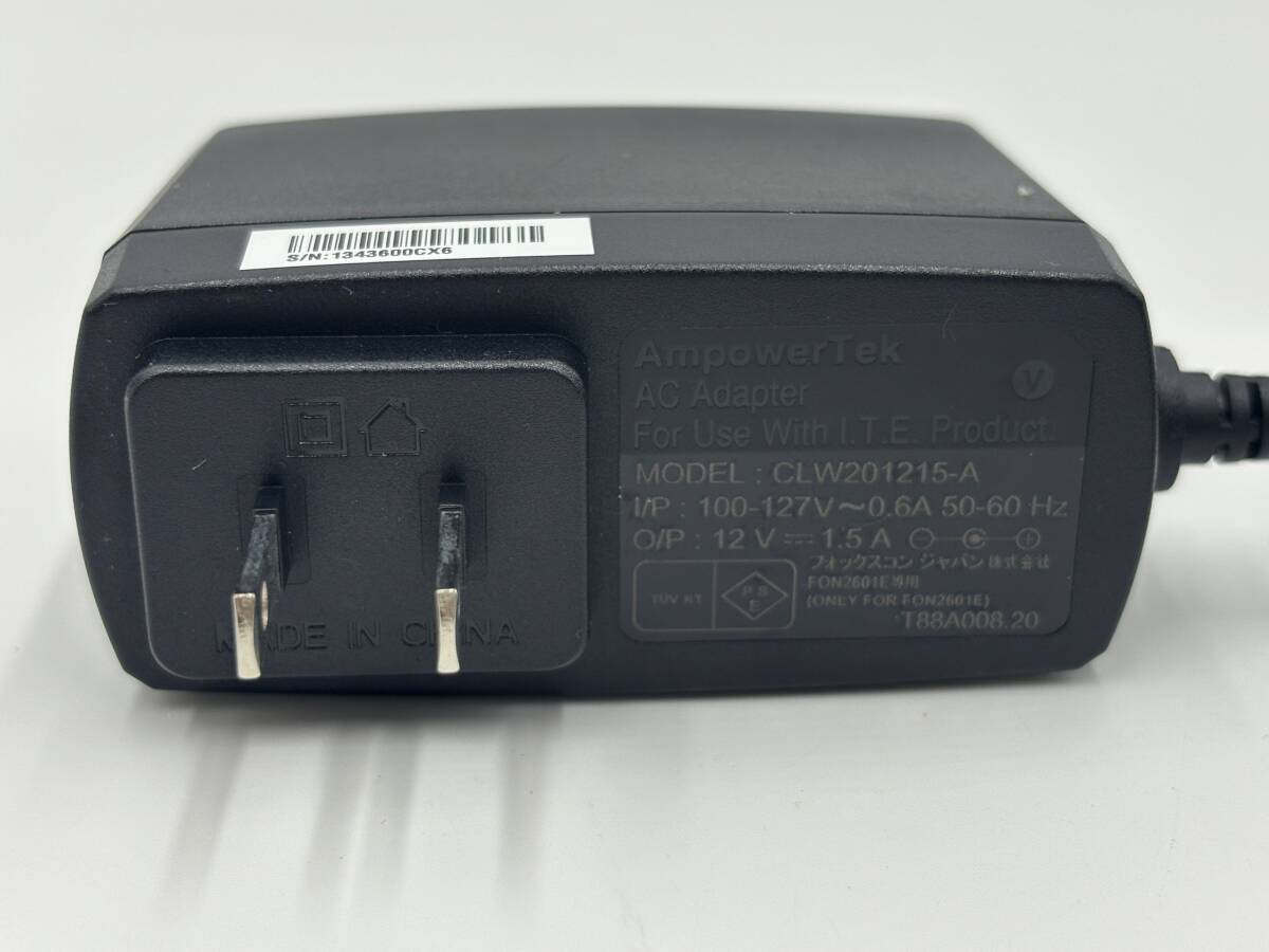 AmpowerTek 12V 1.5A ACアダプター 現状品 CLW201215-A_画像3