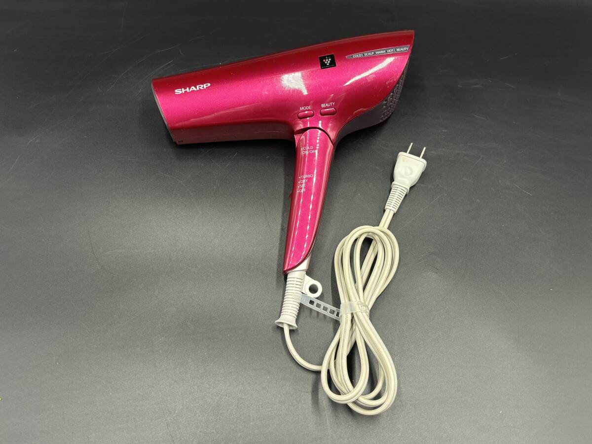 【動作品】SHARP/シャープ プラズマクラスター ヘアドライヤー 2018年製 美容機器 IB-HP9_画像1