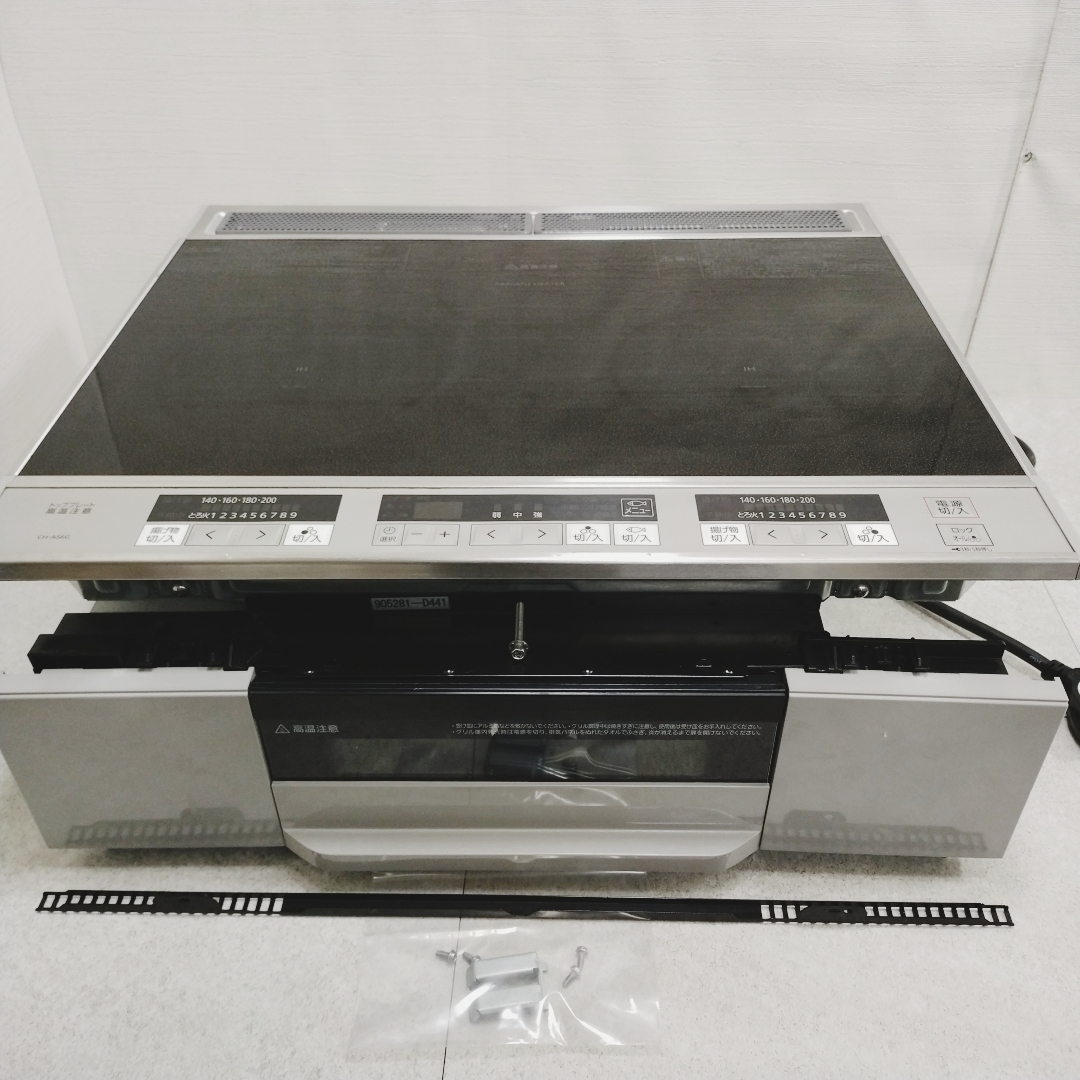 3t7829zh Panasonic/パナソニック CH-AS6G IHクッキングヒーター ビルトイン 2019年製　250V/30A キッチン/レンジ/コンロ