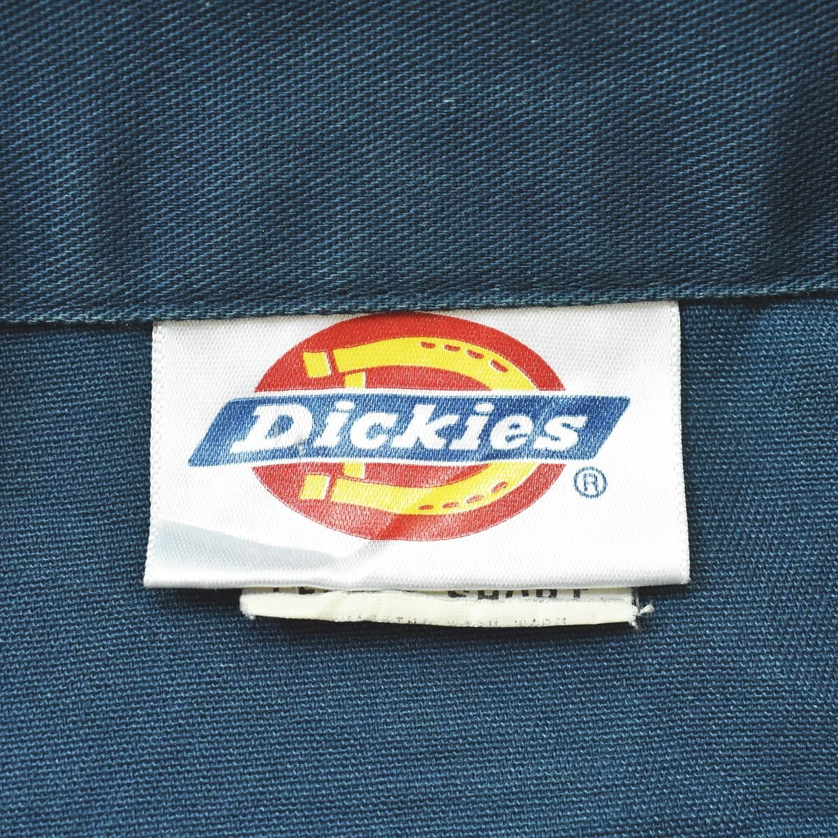 ★当時物 90s ヴィンテージ 古着 ディッキーズ Dickies オールインワン 40 ネイビー ツナギ サロペット ツイル アメカジ ワーク 作業着★_画像6