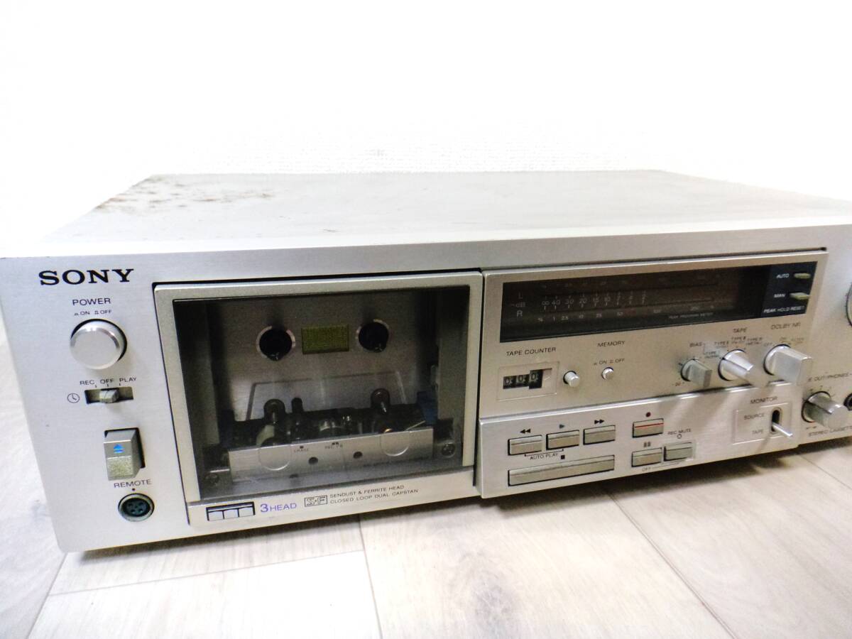 SONY ソニー TC-K71 カセットデッキ 音響機器 オーディオ ジャンク_画像2