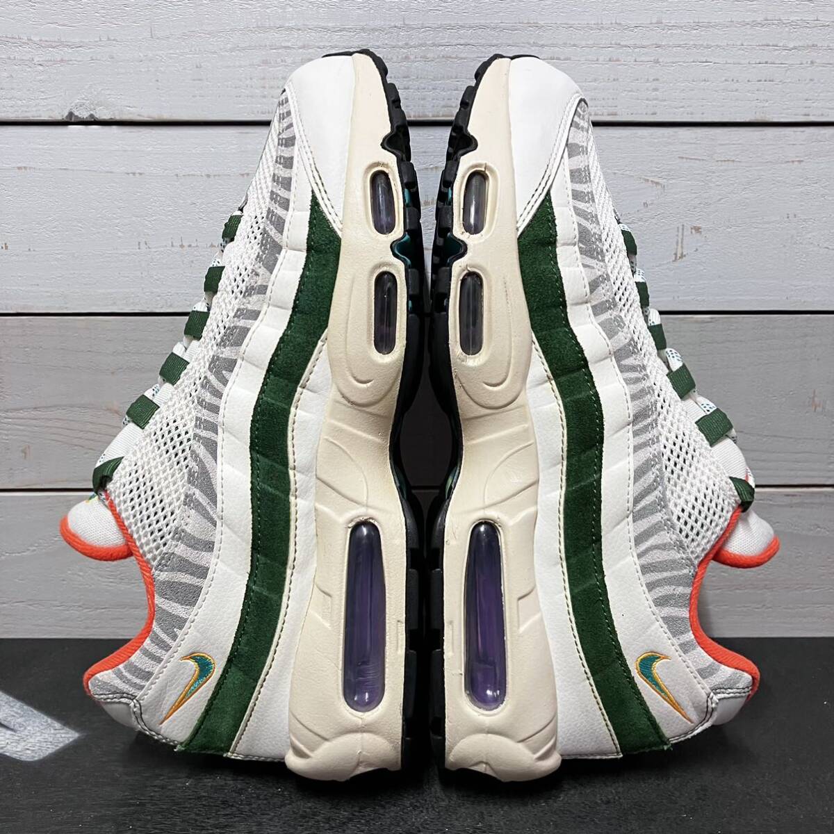 即決送料無料 27.5cm NIKE AIR MAX 95 ERA CZ9723-100 ナイキ エア マックス エラ セイル グリーンの画像3