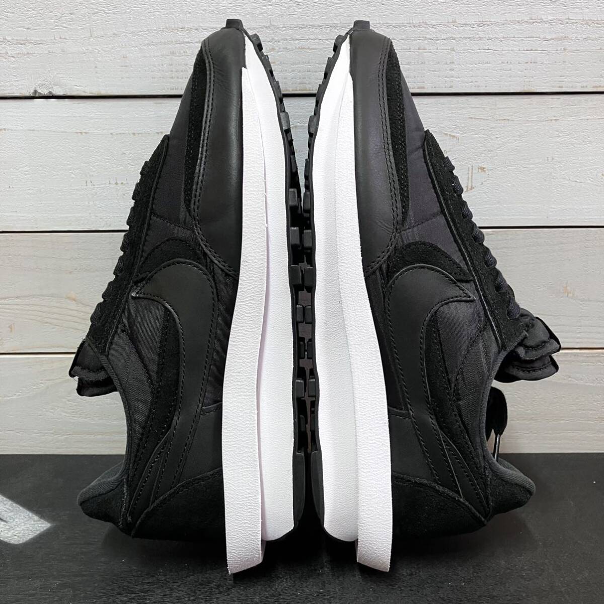 即決送料無料 28cm NIKE LDWAFFLE SACAI BLACK BV0073-002 ナイキ エルディ ワッフル ブラック サカイ WAFFLE_画像3