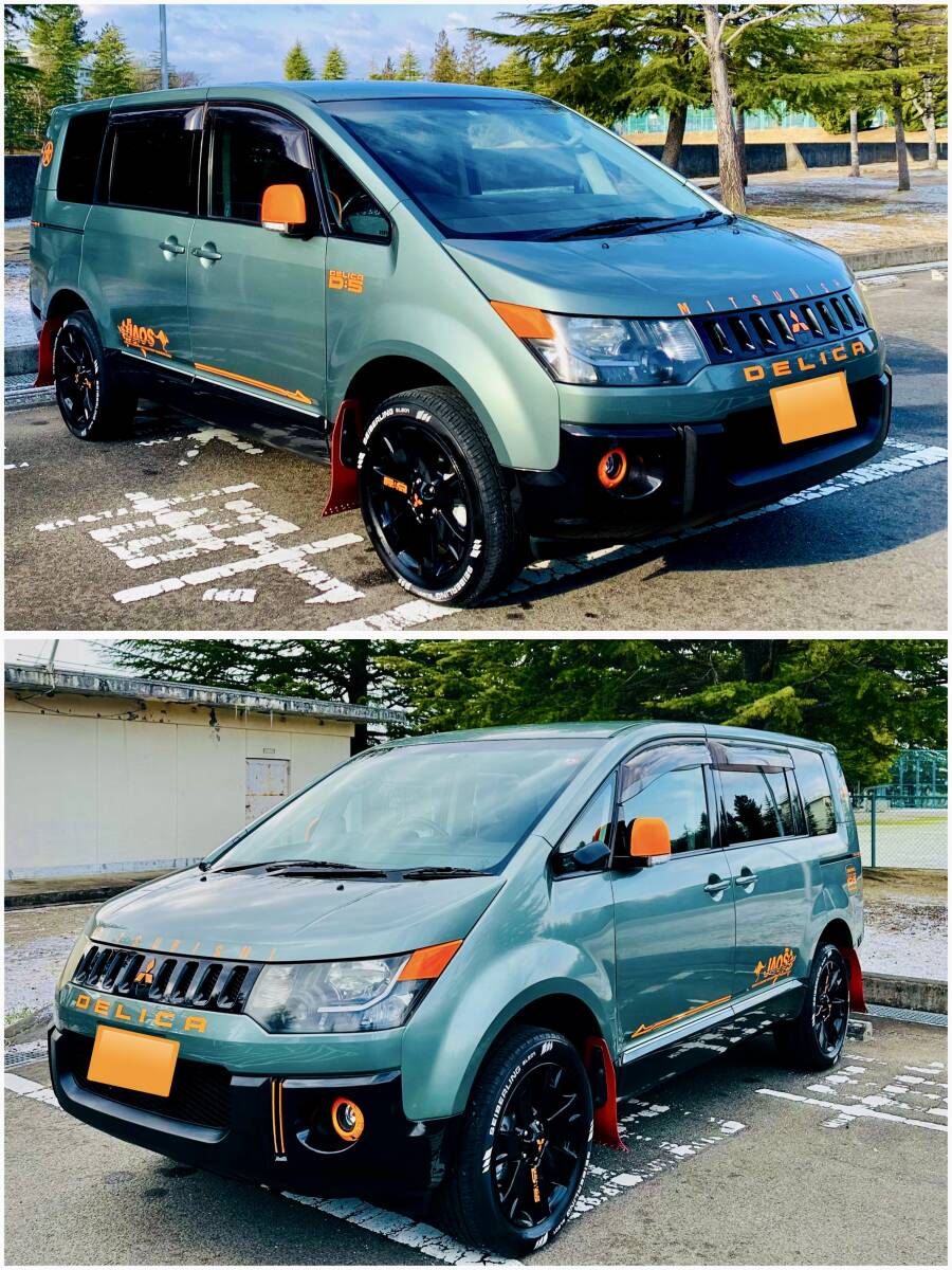 ＊予備車検付き＊三菱 デリカD5 Gパワーパッケージ＊4WD＊ CV5W＊社外ナビ＊DTV ＊ Bカメラ＊ Bluetooth ＊ETC＊左電動オートスライドドア_画像2