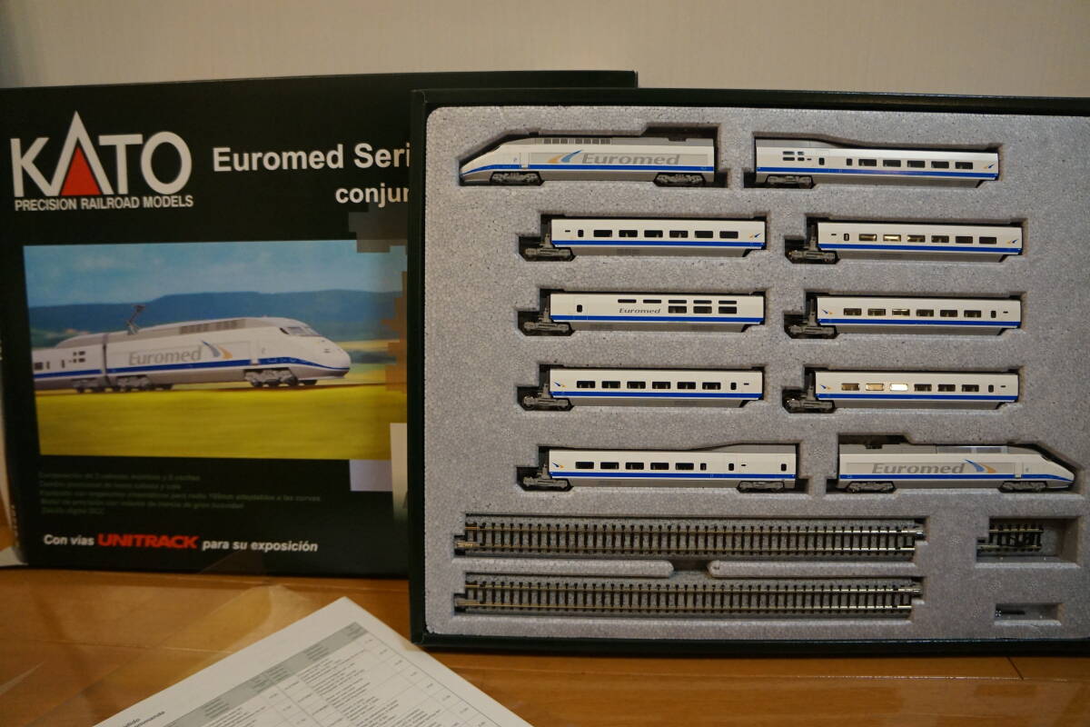 【送料込み】KATO 10719-2 Euromed Serie 101 (Renfe) 10両セット_画像1