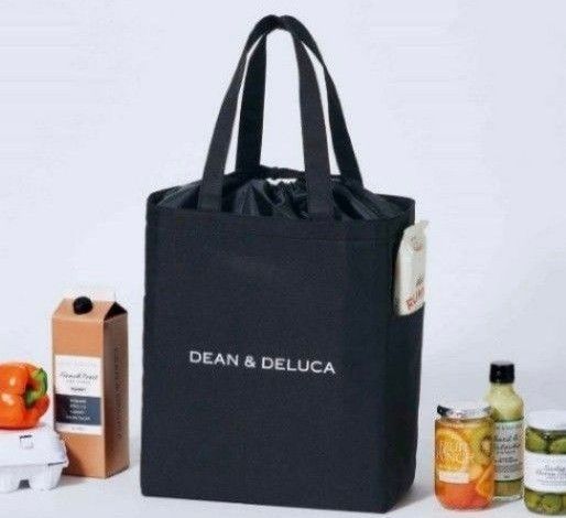 【DEAN & DELUCA（ディーン＆デルーカ）保冷機能付きデイリーBIGトートバッグ】GLOW2023年8月号付録 保冷バッグ
